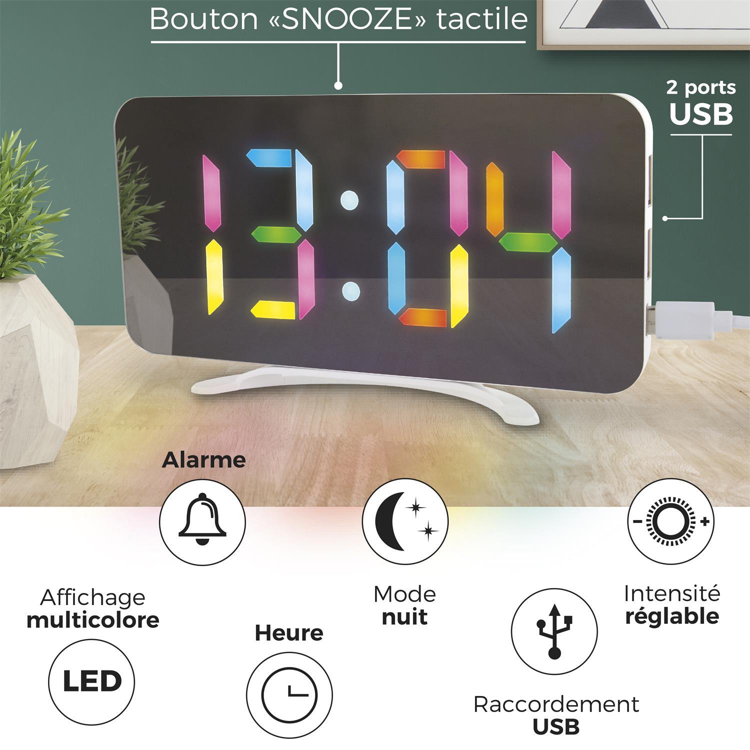 REVEIL LED MIROIR