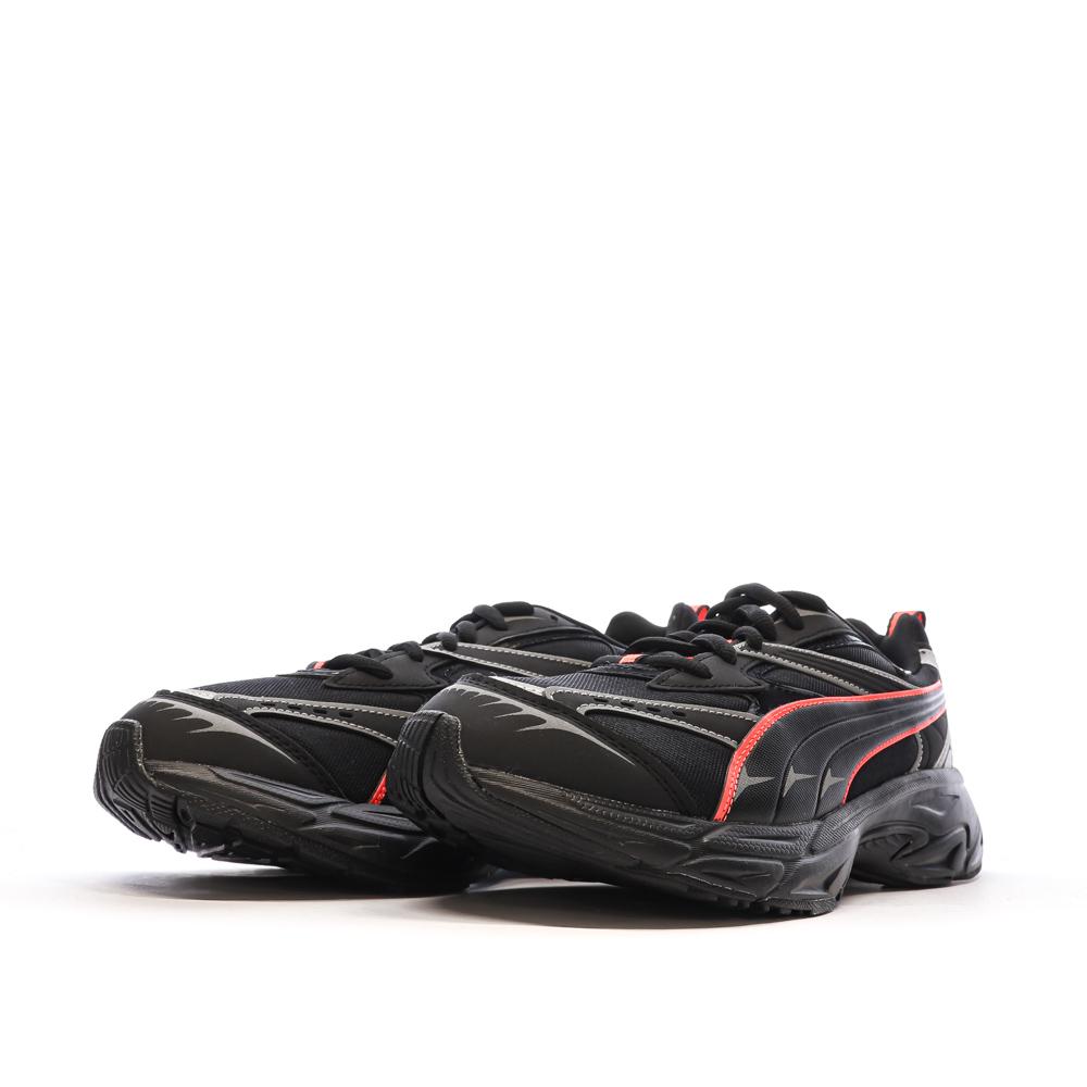 Puma Baskets Noires/Rouges Homme Puma Puma Morphic Reflect 393646-01