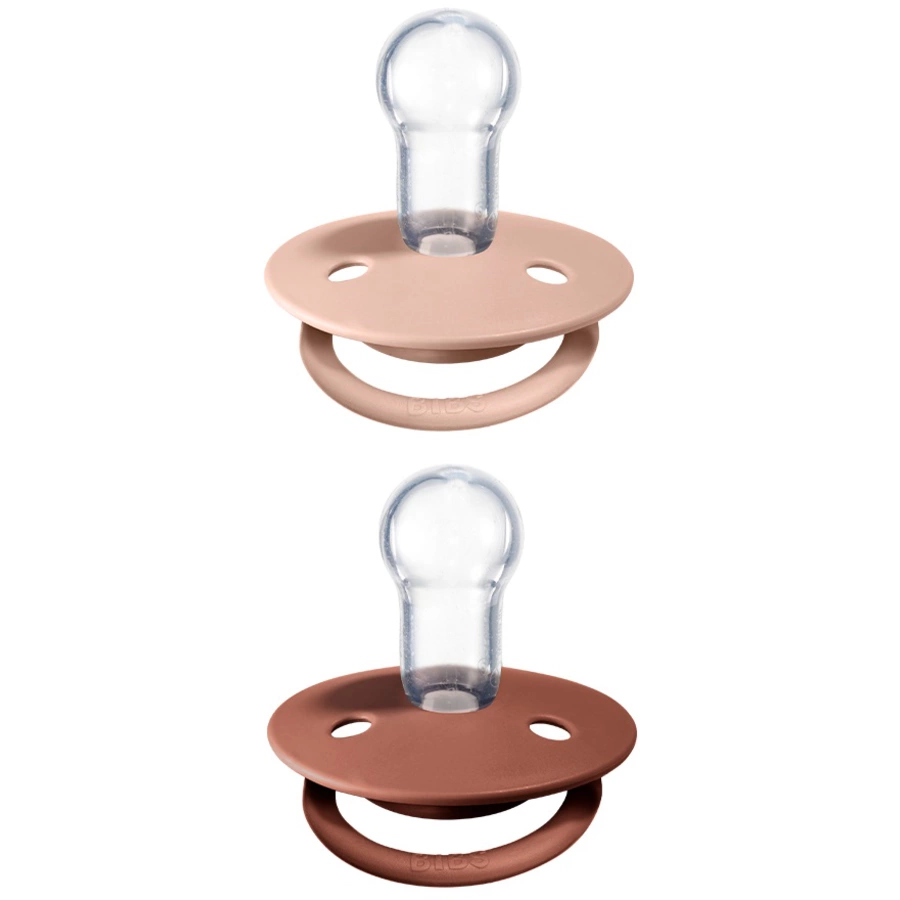 BIBS® Schnuller De Lux Woodchuck  Blush 0-36 Monate, 2 Stk.