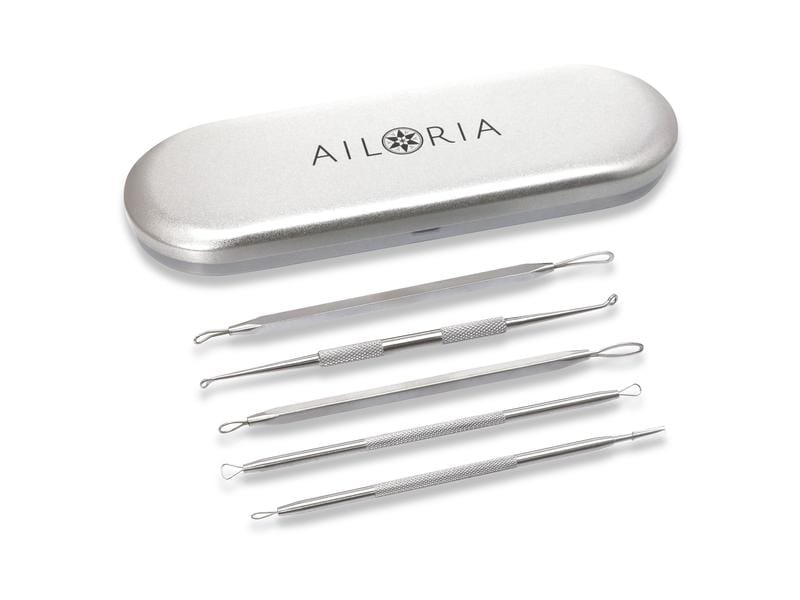 Ailoria Gesichtsreiniger Pure Silber Werkzeug-Set zur Gesichtsbehandlung
