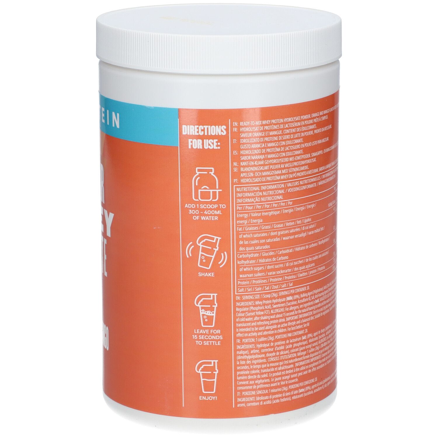 MyProtein Clear Whey Isolate Orange Mango
