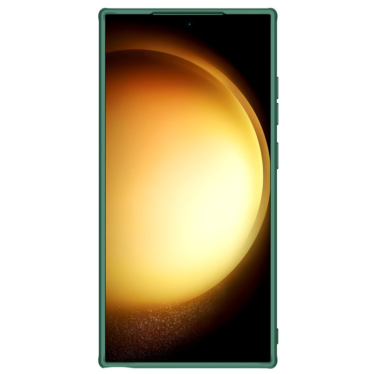 Samsung Galaxy S24 Ultra Schutz Hülle Cam-Slider Kameraschutz - Grün
