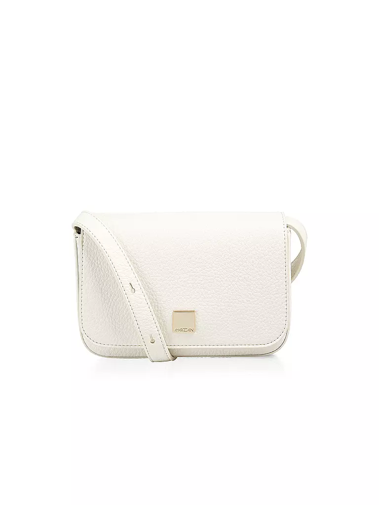 MARC CAIN Ledertasche - Umhängetasche creme
