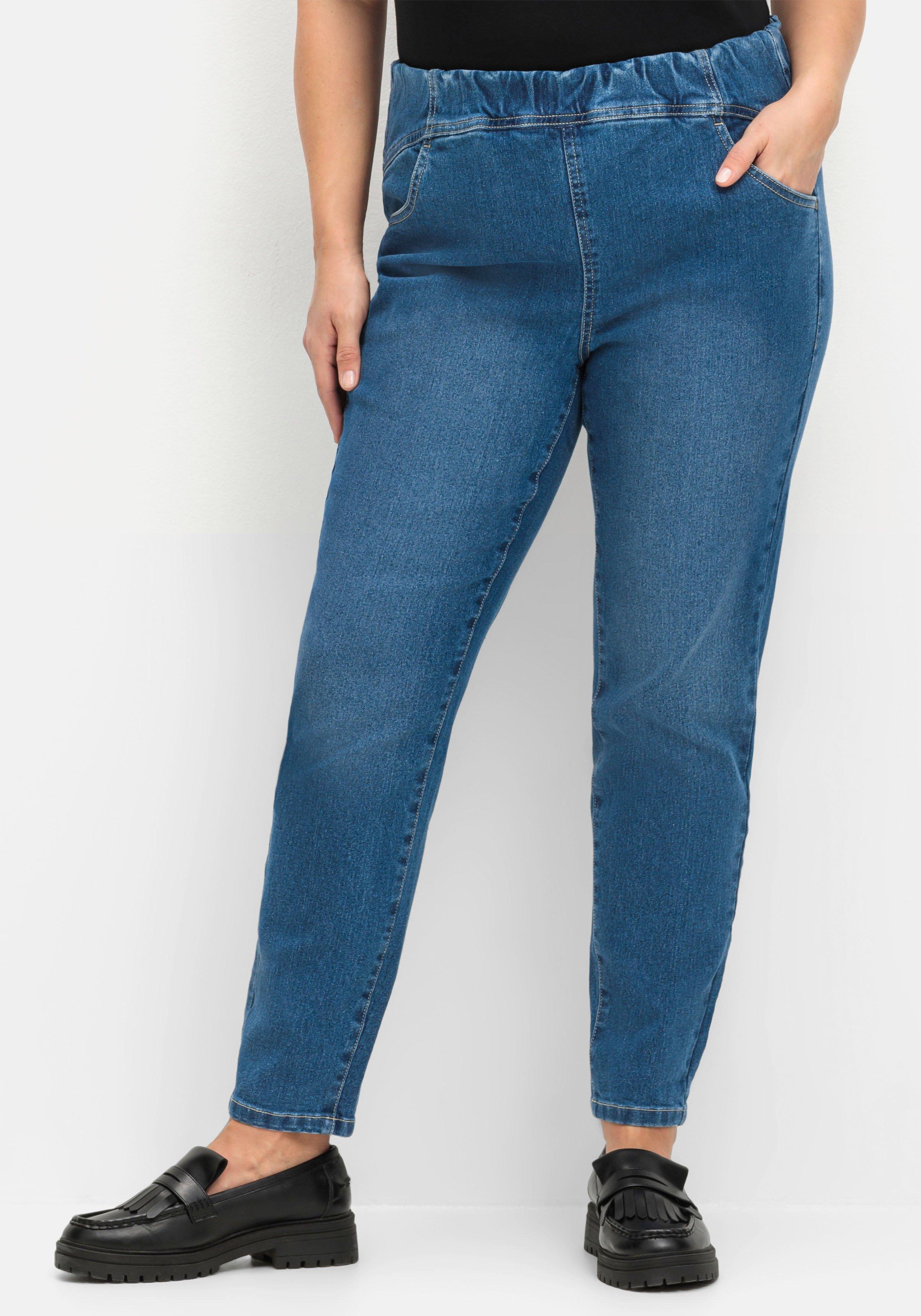 Jeggings mit breitem Gummibund