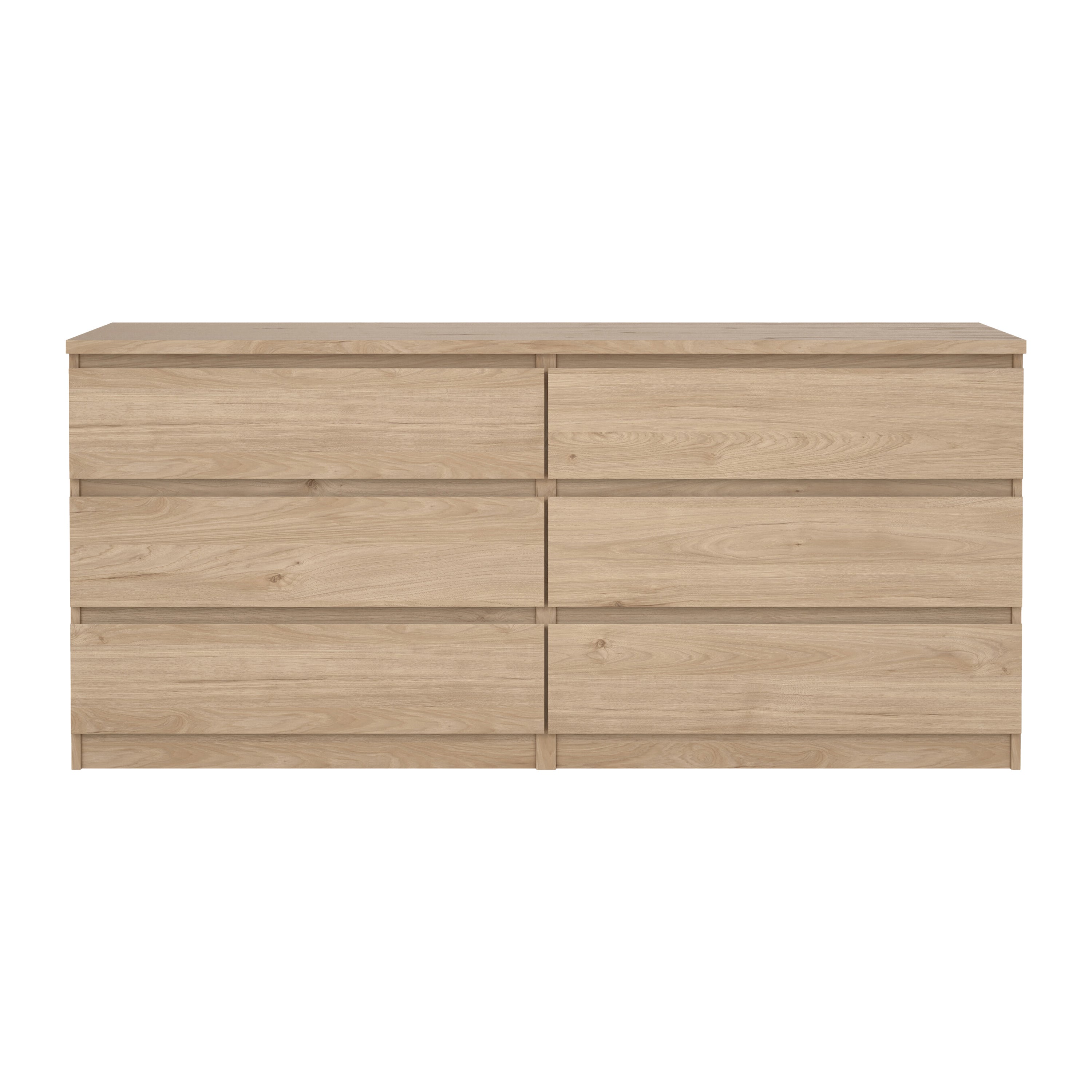 by fonQ basic Slide Ladekast - 6 lades -  Eiken