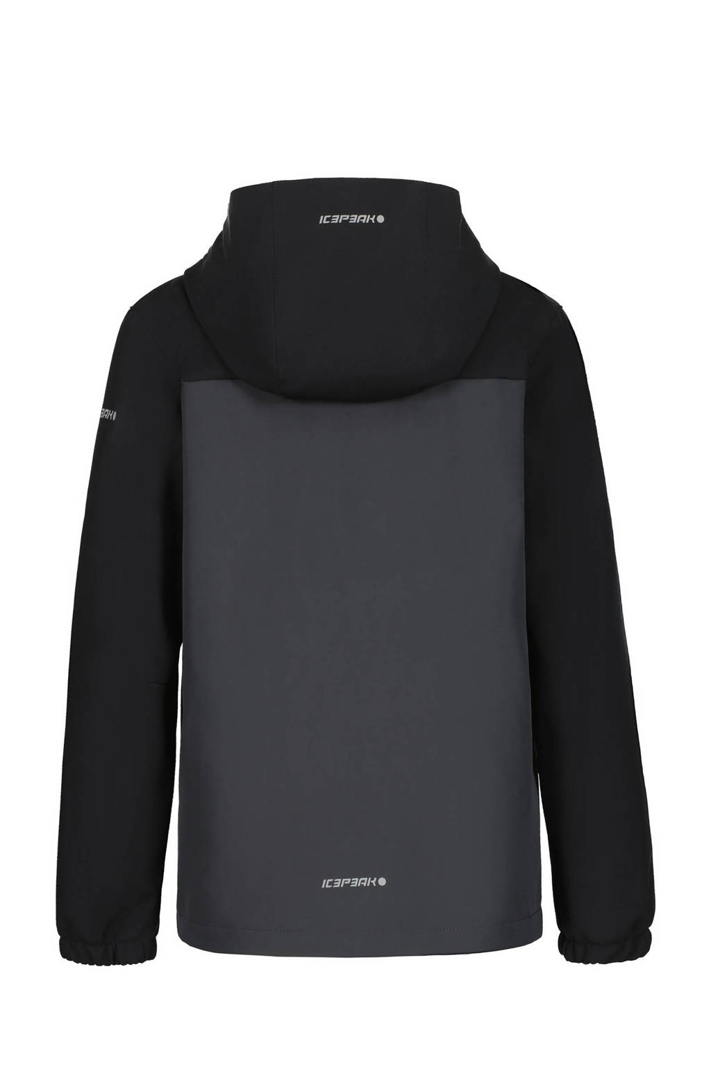 Icepeak softshell jas Konan jr antraciet