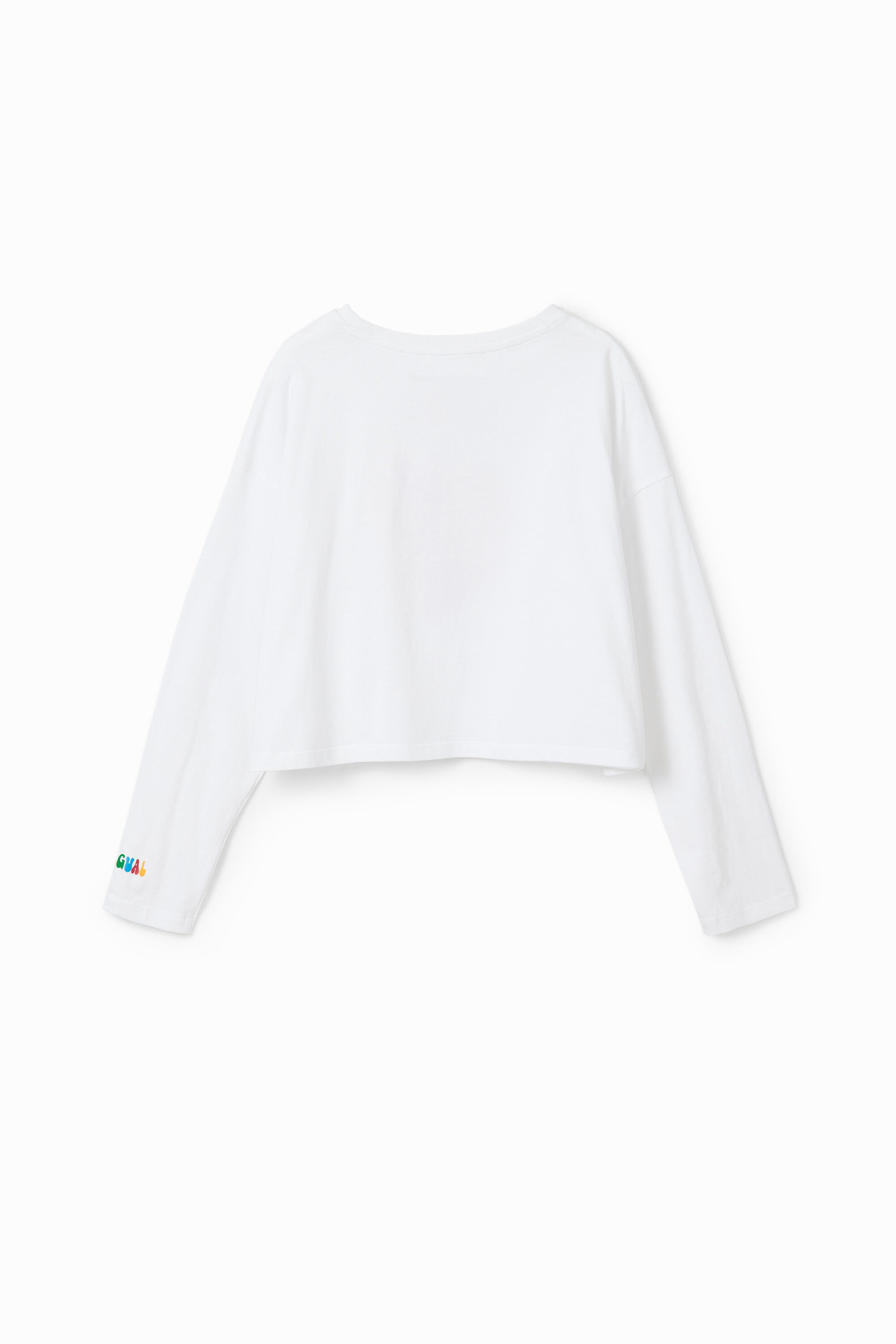 Camiseta cropped Love