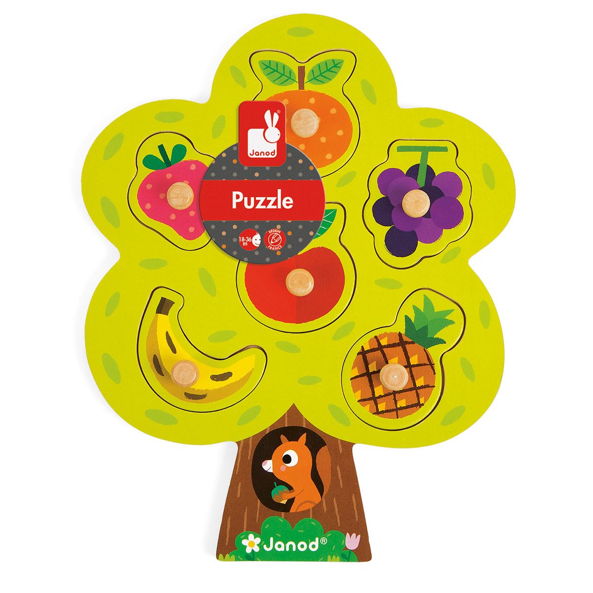 Puzzle en bois arbre gourmand