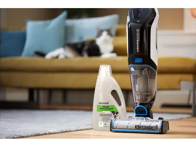 BISSELL Bodenreiniger Natural Multi-Surface Pet 2 l Pet-Reinigungsmittel für harte Oberflächen
