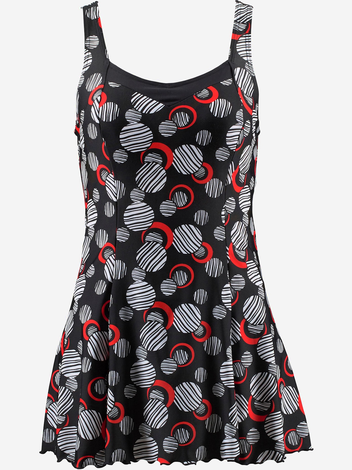Robe de bain maillot de bain idéal pour les grandes tailles, jusqu'au bonnet d