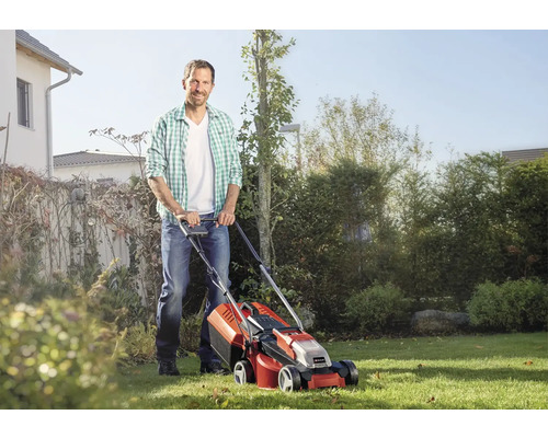 EINHELL Power X-Change GE-CM 18/30 Li accu grasmaaier, inclusief accu en lader