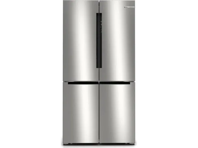 Bosch Serie | 4 KFN96VPEA - Køleskab/fryser - side-by-side - bredde: 91 cm - dybde: 73.1 cm - højde: 183 cm - 605 liter - Klasse E
