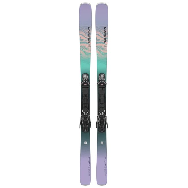 STANCE 84 (and M11)  Pack skis All-Mountain femme Black/ArubaBlue/PatricianPurple