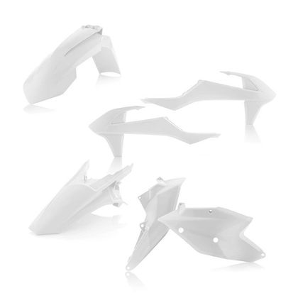 Kit plastiques Acerbis COULEUR BLANC