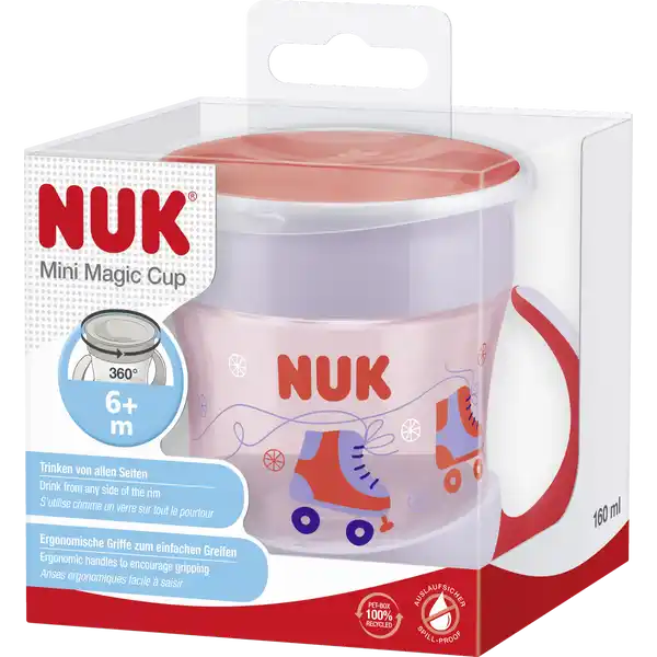 Mini Magic Cup Trinklernbecher, rot, 160 ml