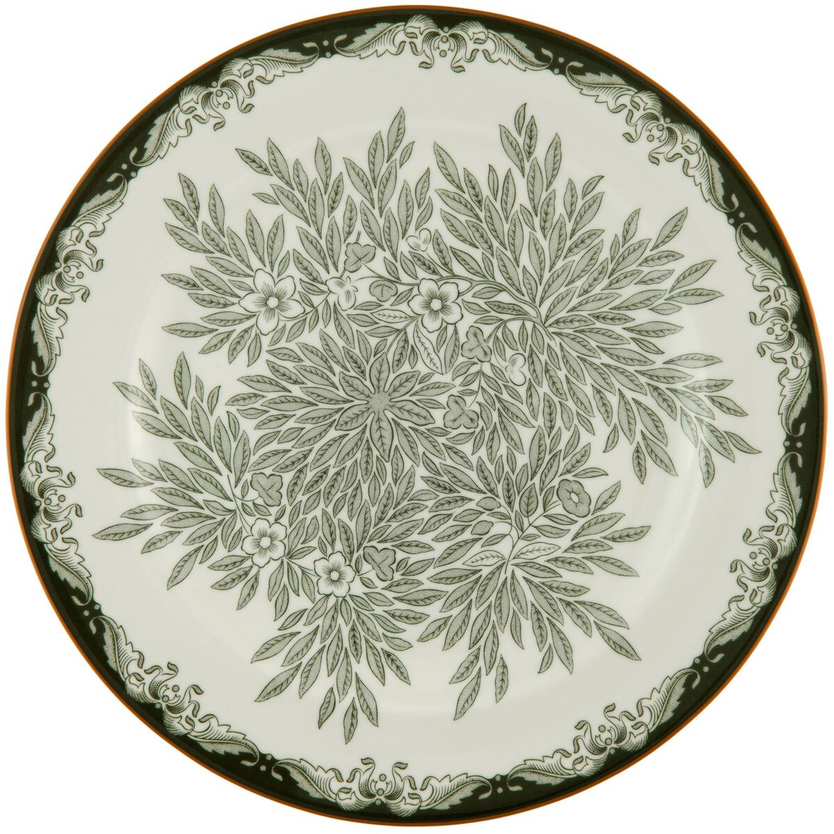 Ostindia Floris tallerken 27 cm, grønn
