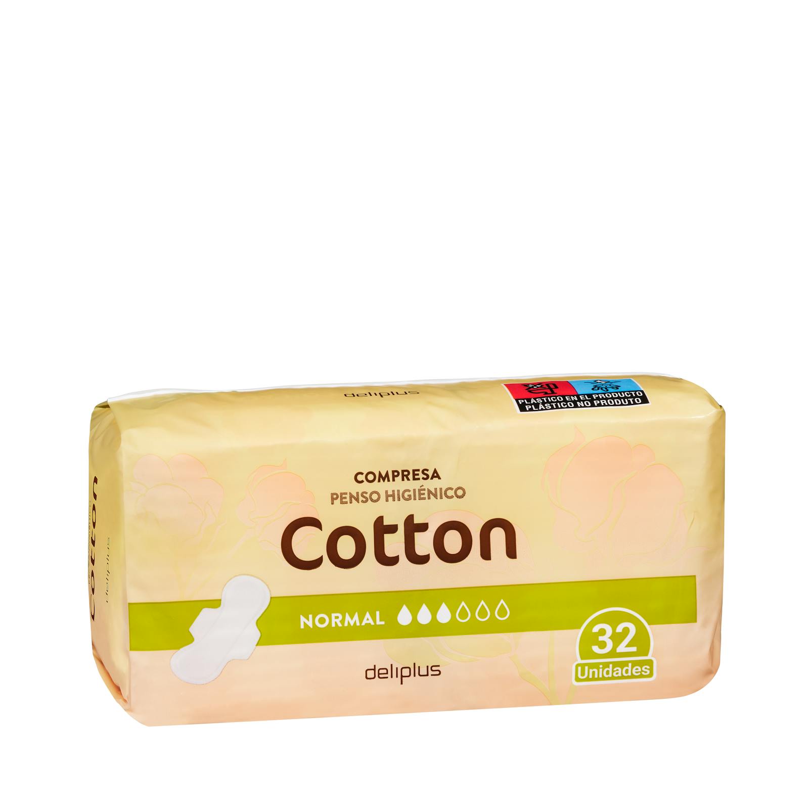 Coussinet ailé normal en coton Deliplus