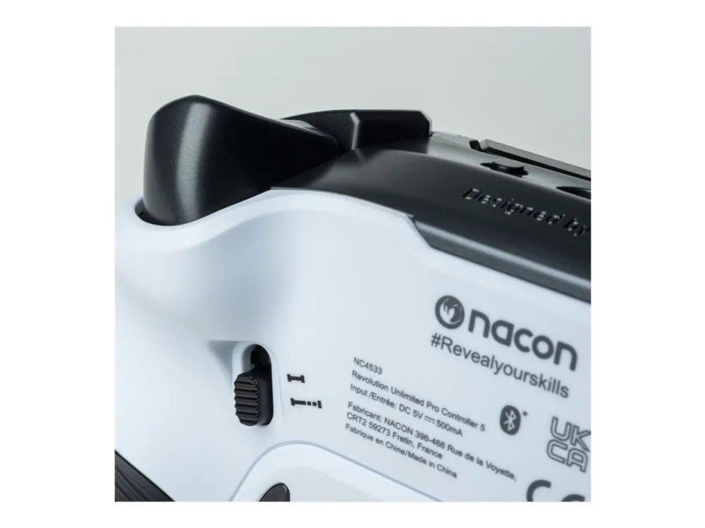 NACON REVOLUTION 5 Pro - Gamepad - trådløs - Bluetooth - hvid - for PC, Sony PlayStation 4, Sony PlayStation 5