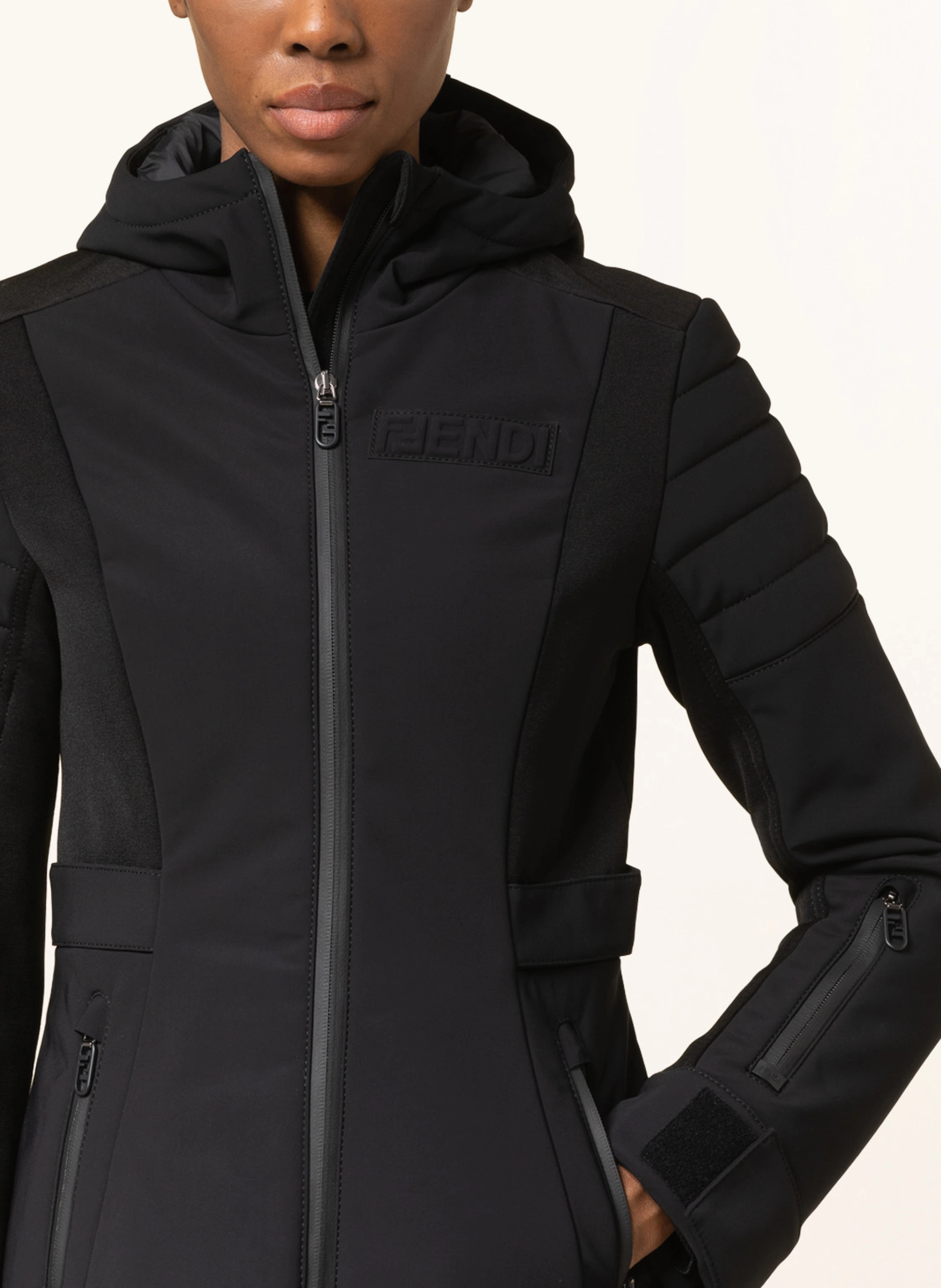 FENDI Softshell-Skijacke