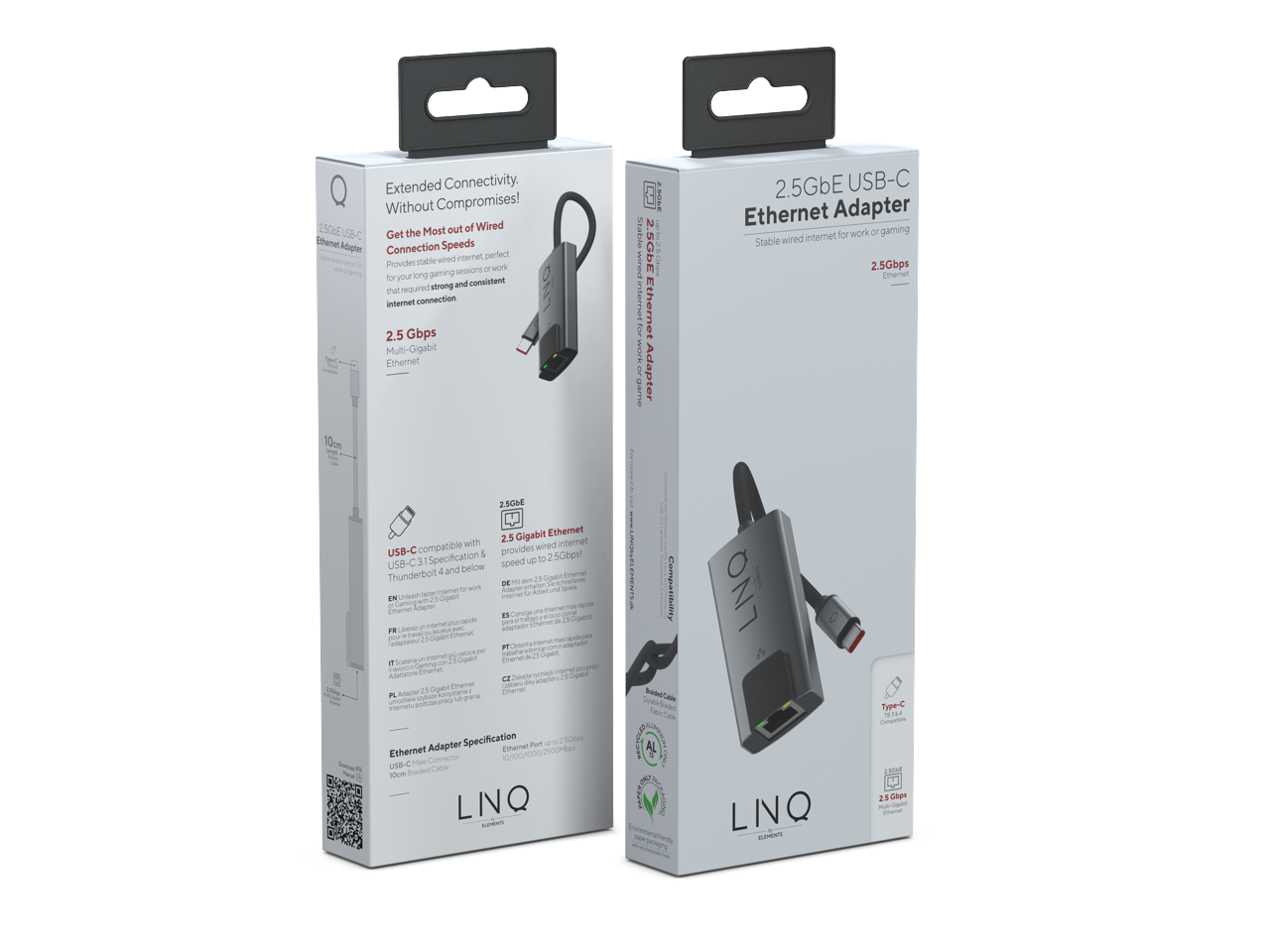 LINQ - 2.5Gbe USB-C Ethernet Adapter