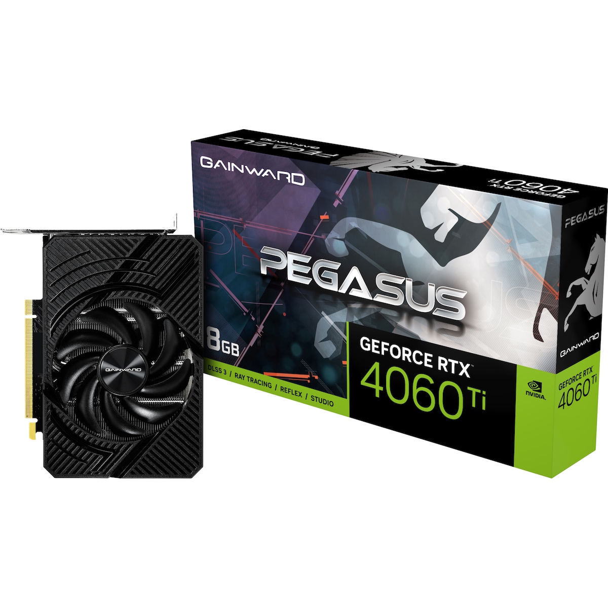 Gainward GeForce RTX 4060 Ti Pegasus 8GB Gaming grafikkort