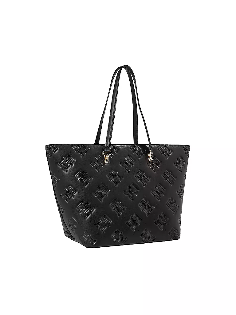 TOMMY HILFIGER Tasche - Shopper TH REFINED  schwarz