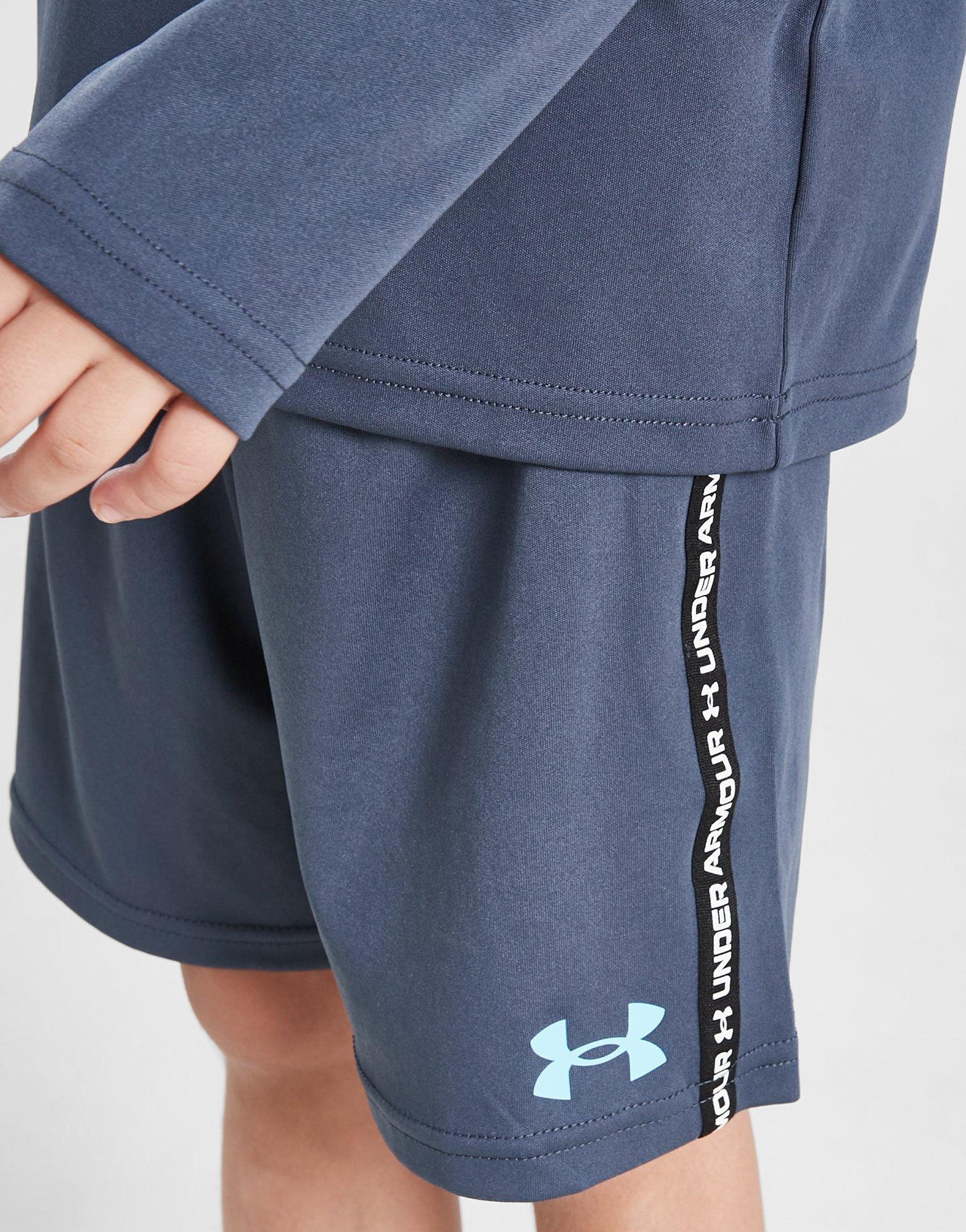 Under Armour Ensemble Haut Zippé/Short Tape Enfant