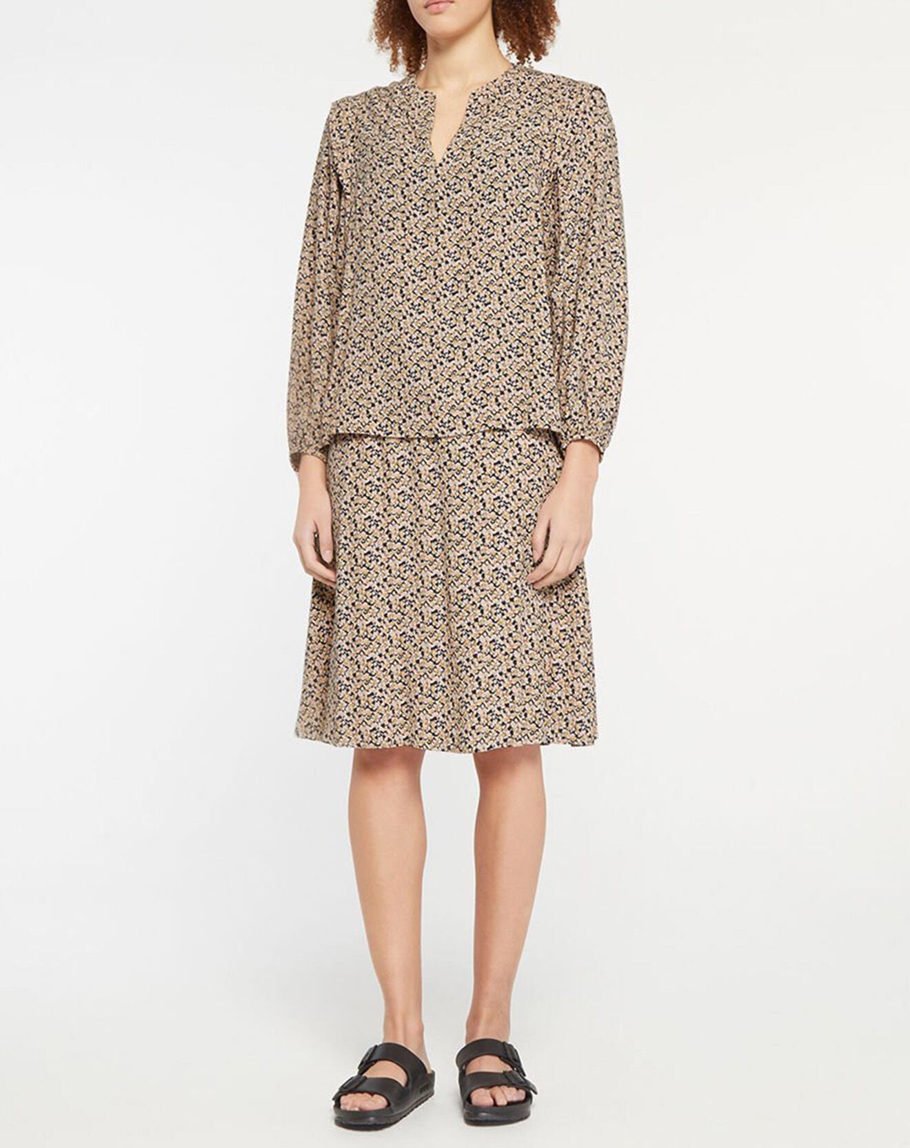Galeries Lafayette Chemise Mimosa multicolore