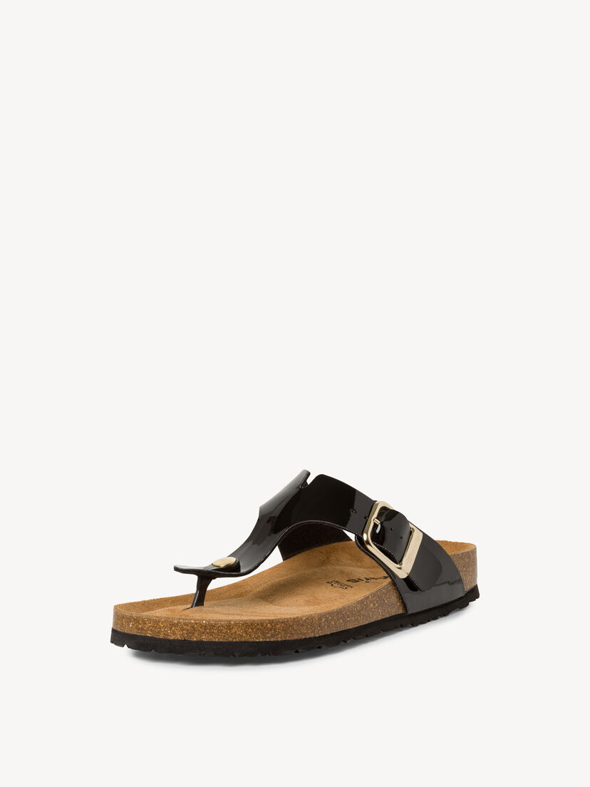 Slipper - zwart