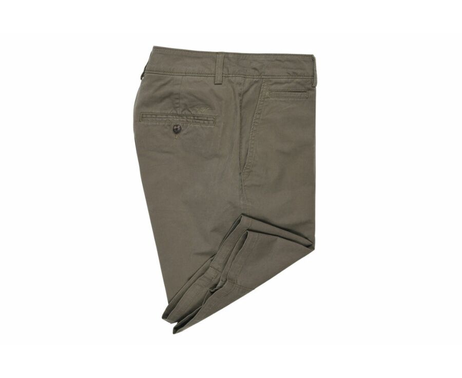 Bermuda chino homme Taupe Foncé - BARRY