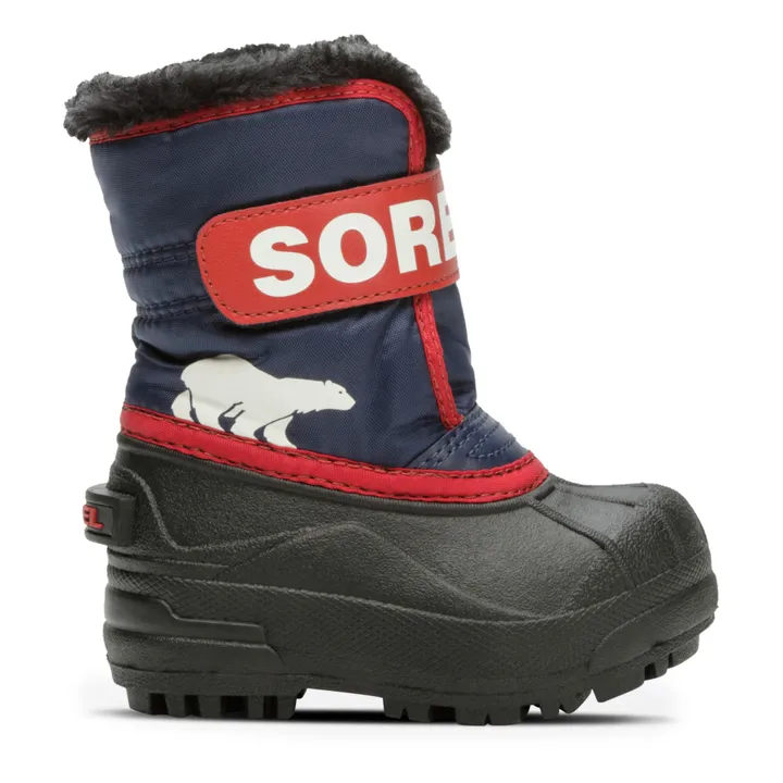 Sorel Bottes Fourrées Snow Commander Scratch | Bleu marine