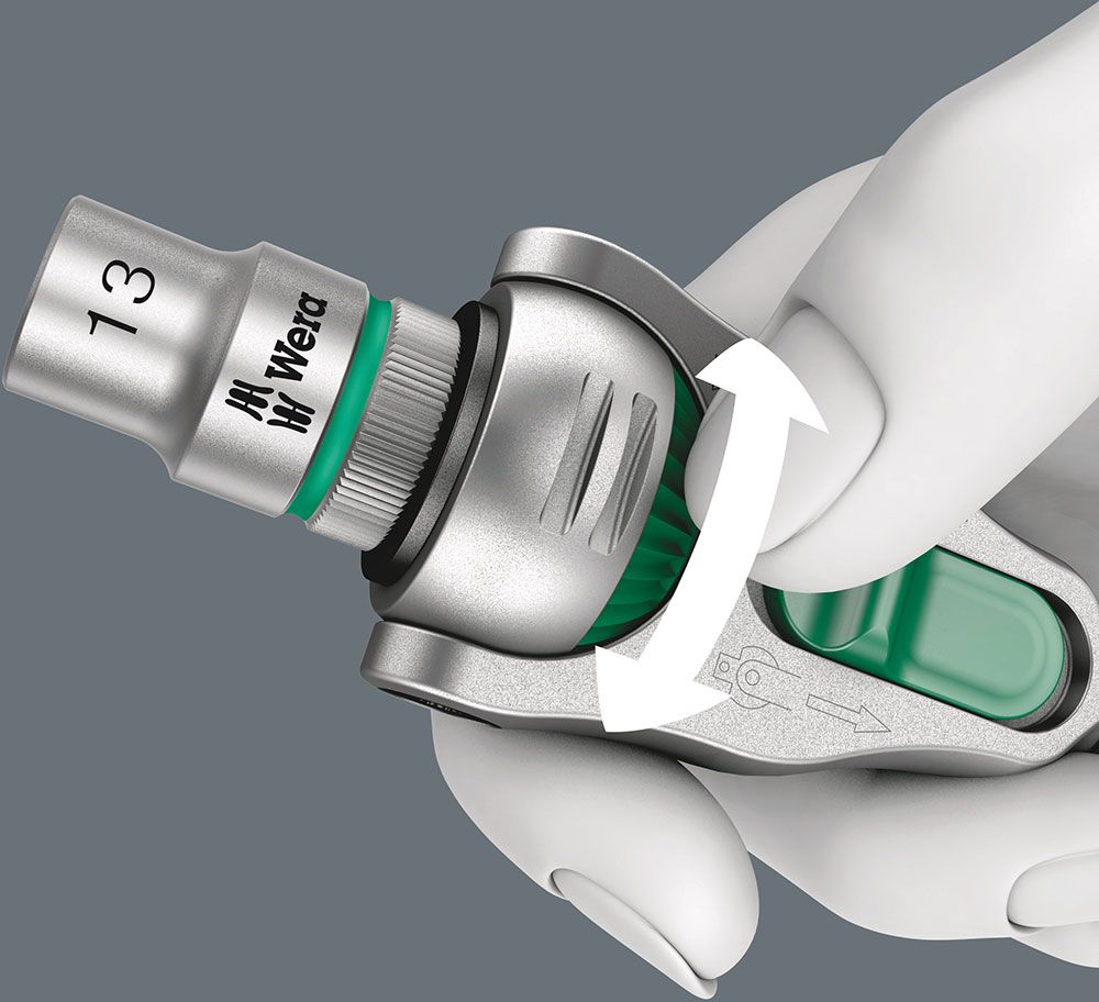 Wera 8100 SB 6 Zyklop Speed-Knarrensatz 3/8