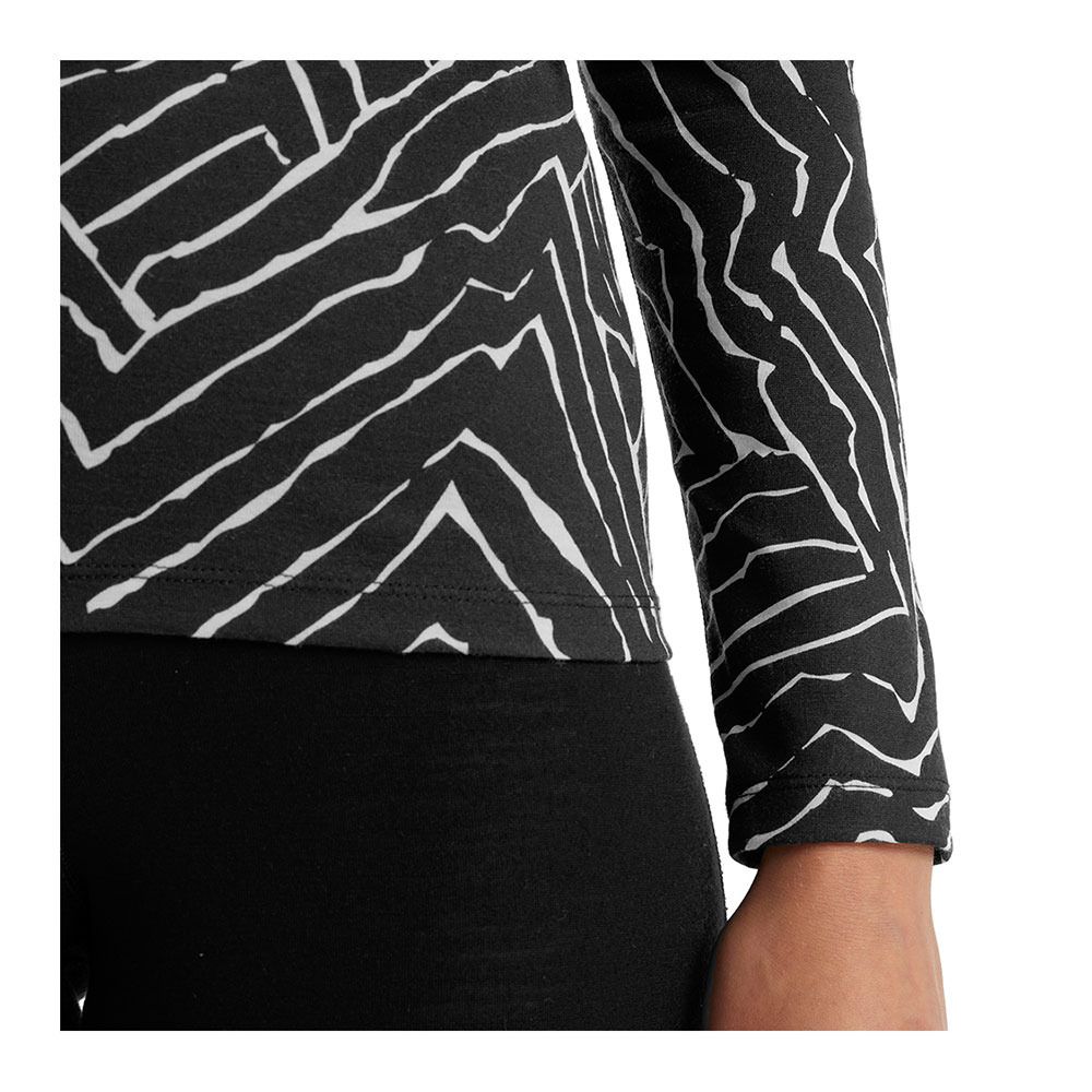 Icebreaker 200 OASIS MERINO - Sous-couche Femme black