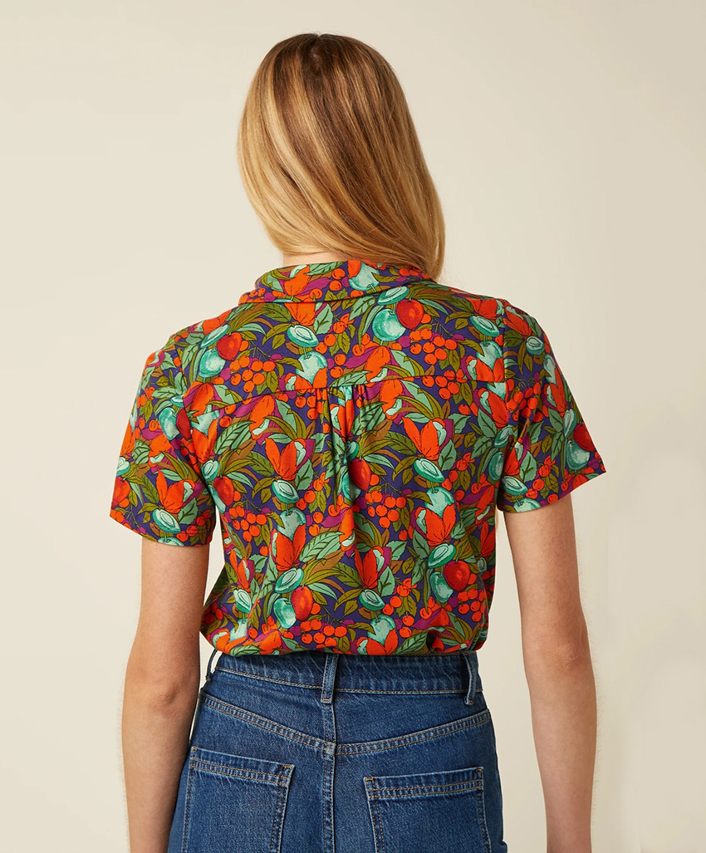 King Louie Dames blouse multicolor