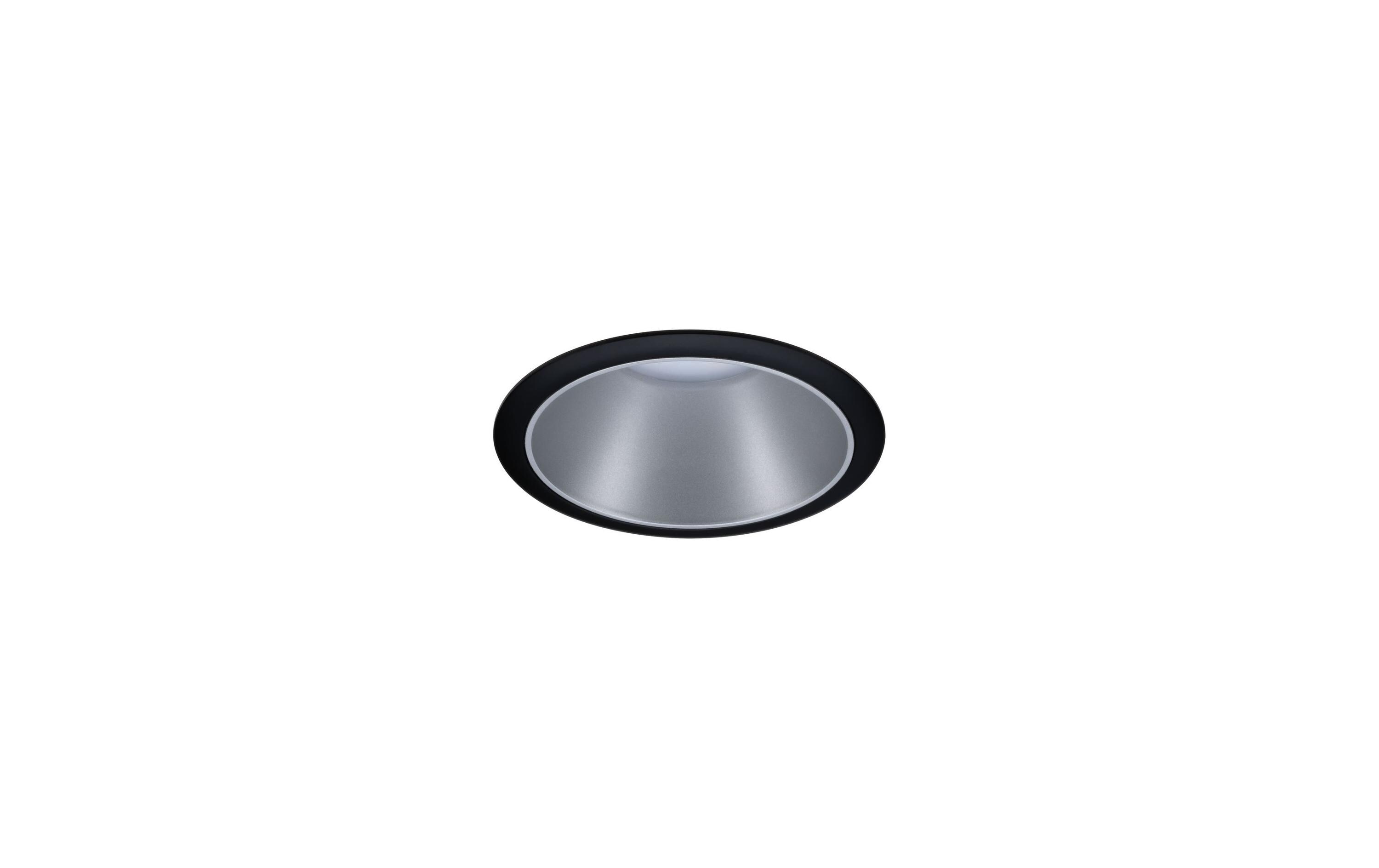 Einbauspot Cole Coin 3-Stepdim Set, 18W,2700K,Schwarz/SilberLED Einbauspot 3-Step-Dim Basisset