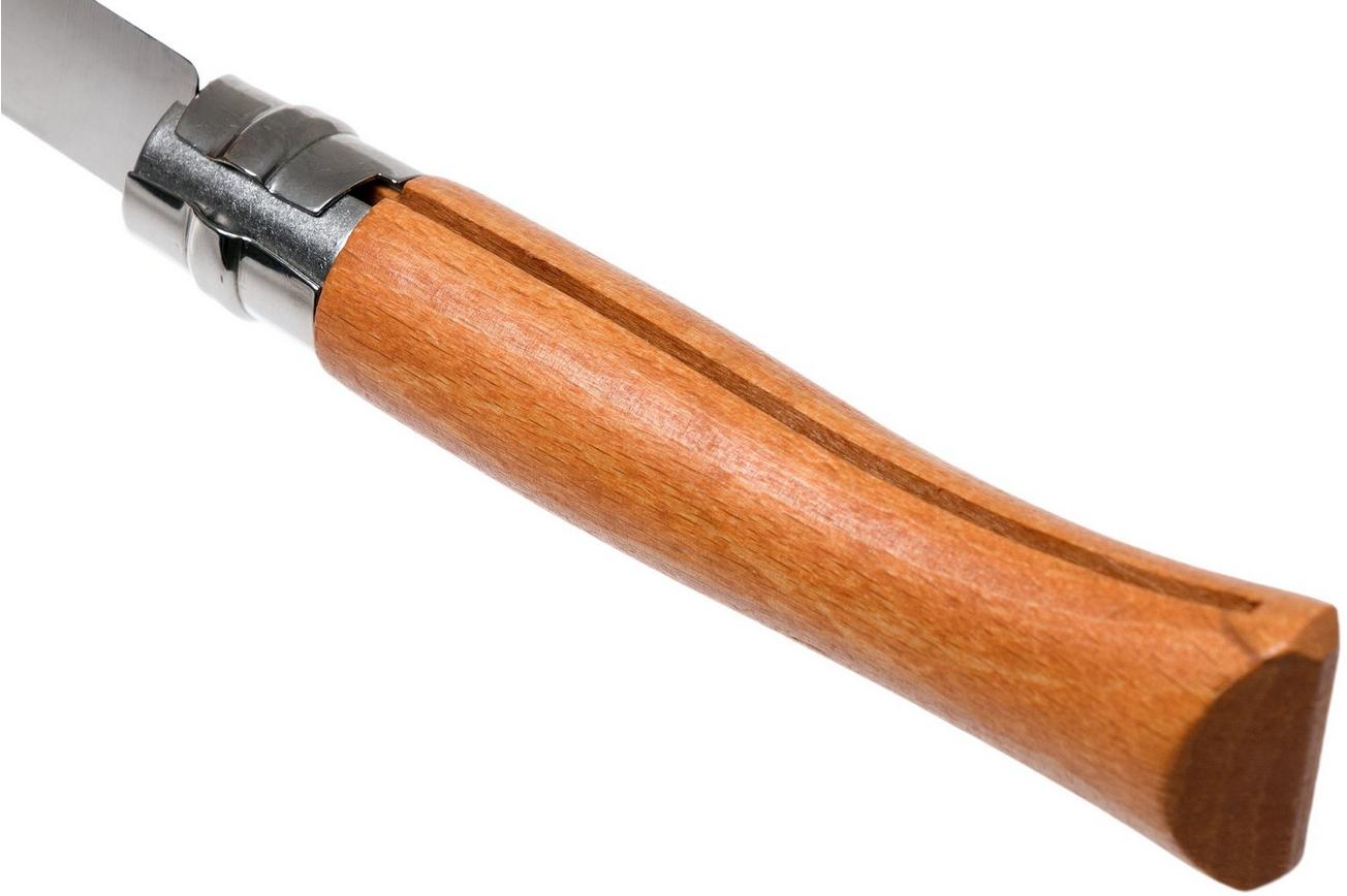 Opinel zakmes No. 010, koolstofstaal, lemmetlengte 10 cm