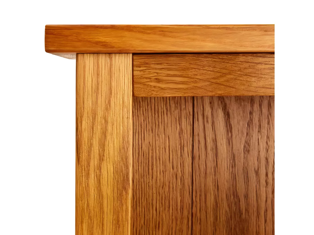 Bibliothèque à 4 niveaux 45x22x110 cm Bois de chêne massif