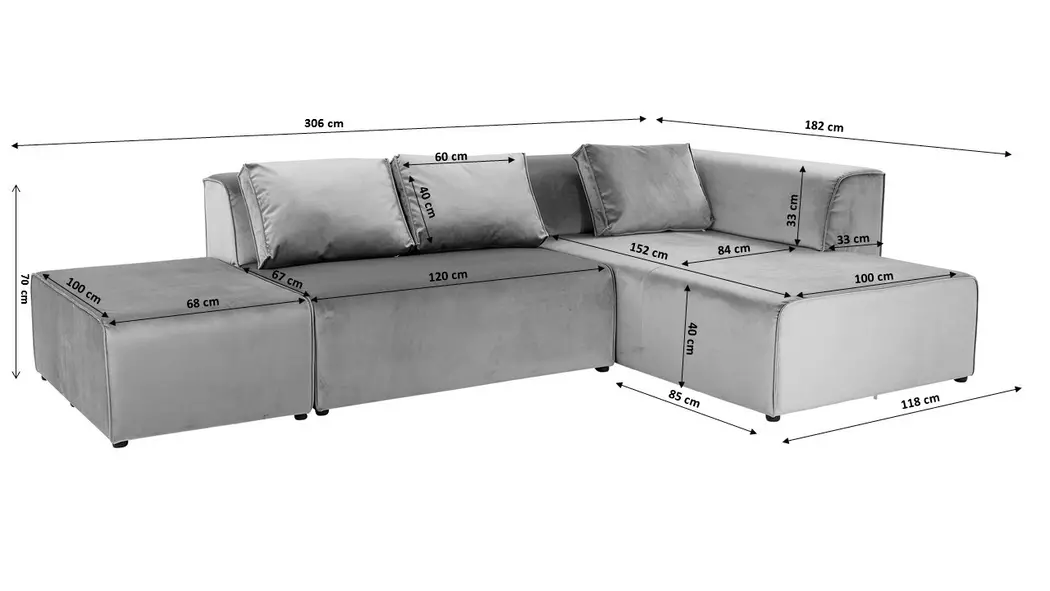 Ecksofa Infinity