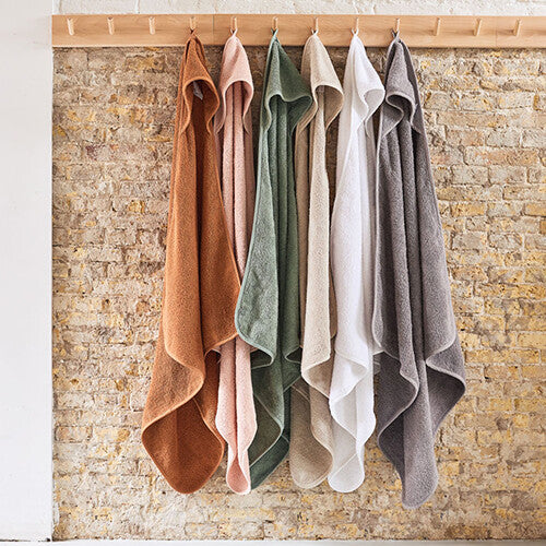 Jollein badcape badstof - ash green