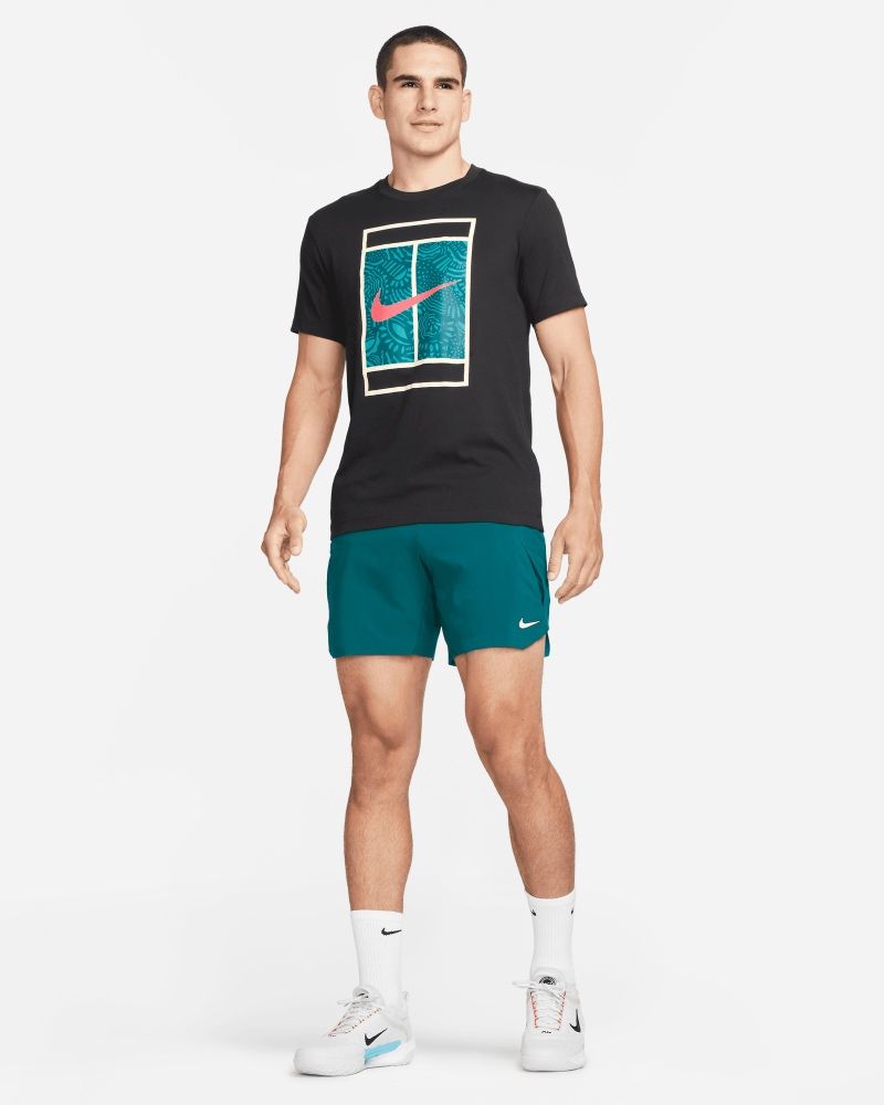 T-shirt Nike NikeCourt Noir pour homme
