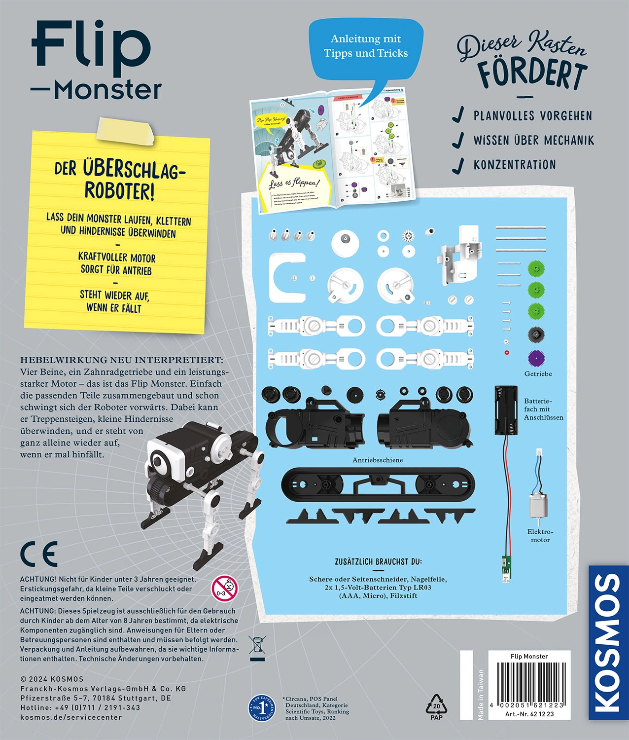 Konstruktionsspielzeug FLIP MONSTER
