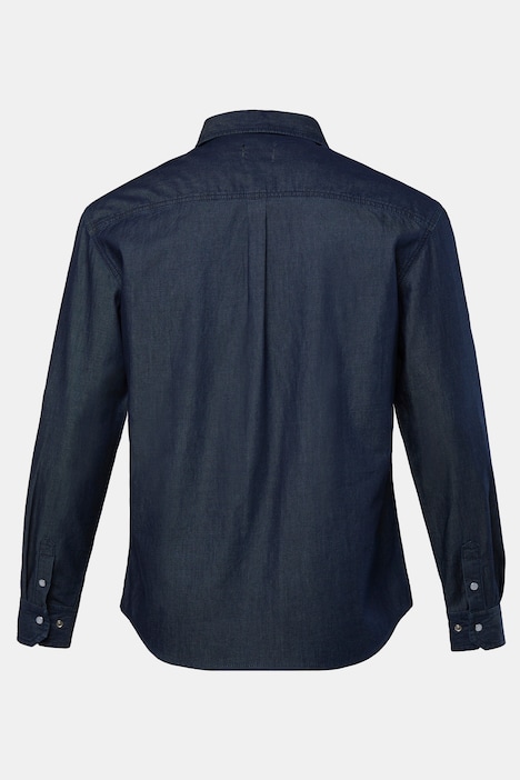 JP 1880 Jeanshemd, Langarm, Kentkragen, Modern Fit, bis 8 XL