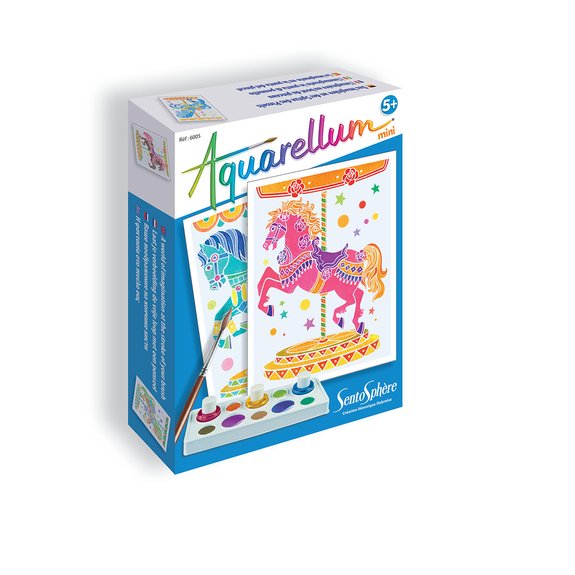 Aquarellum Mini - Chevaux Manège