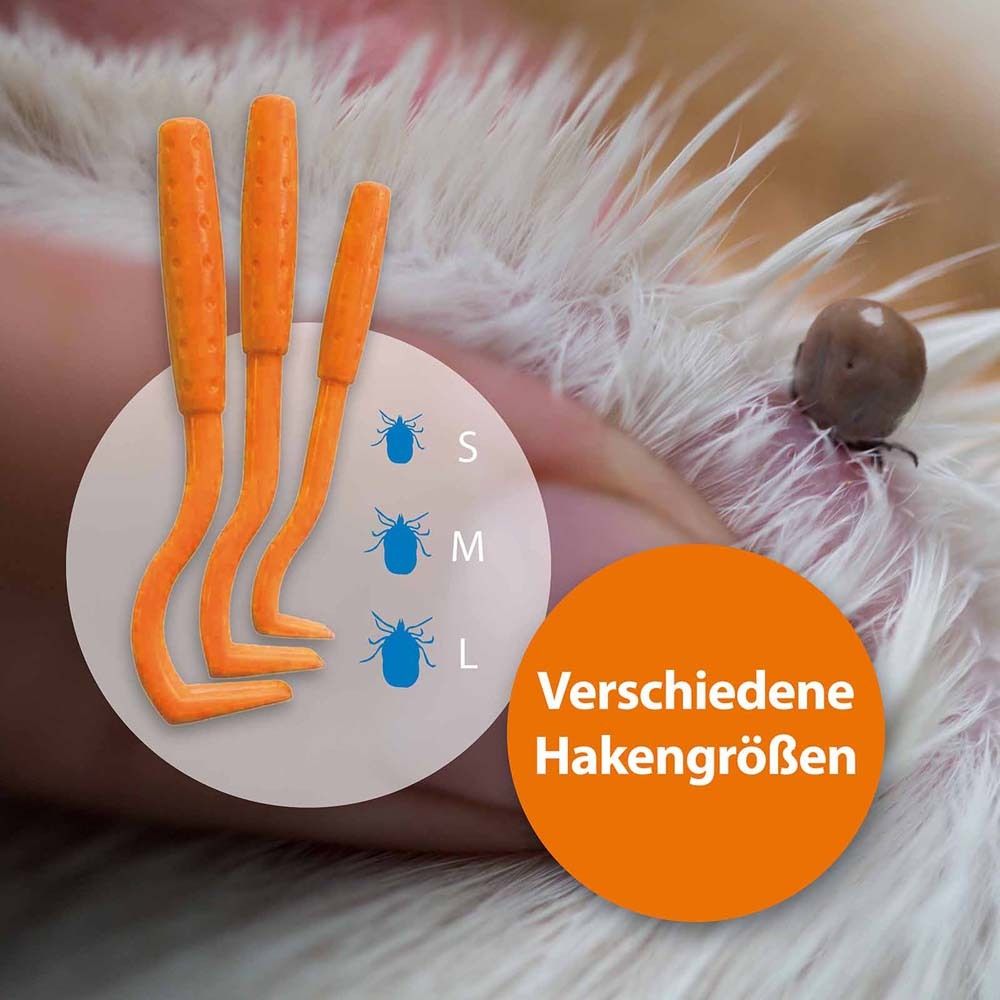 ARDAP® Zeckenhaken 3er Set