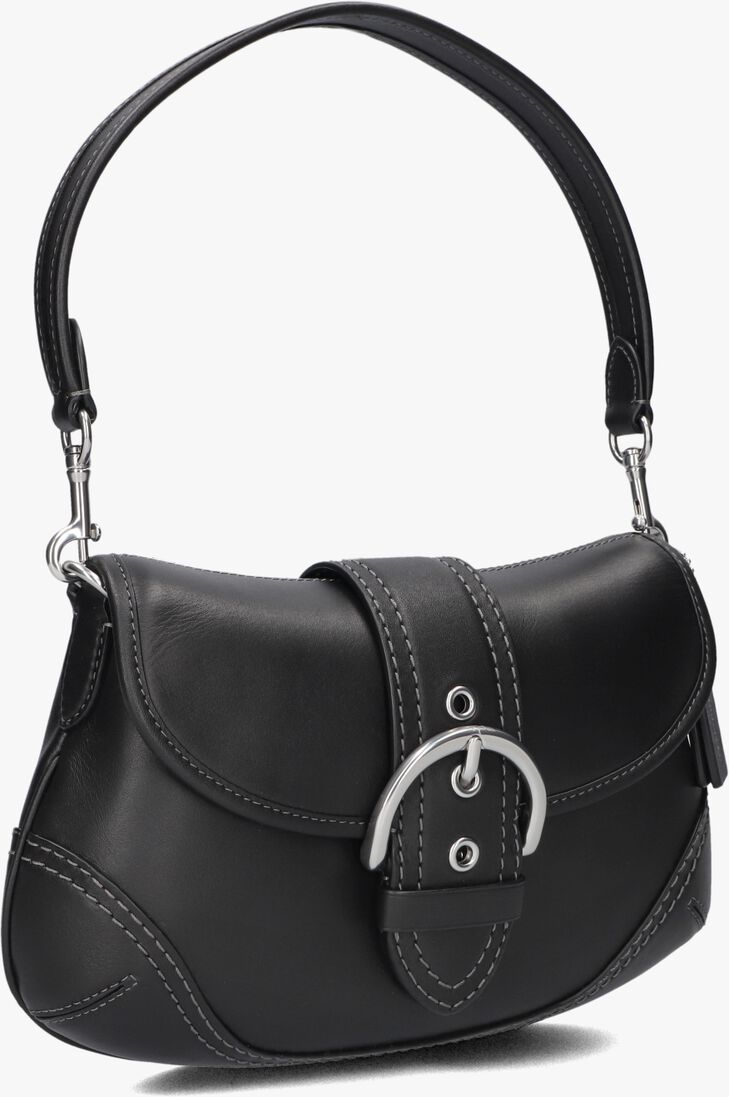 zwarte coach schoudertas soho bag