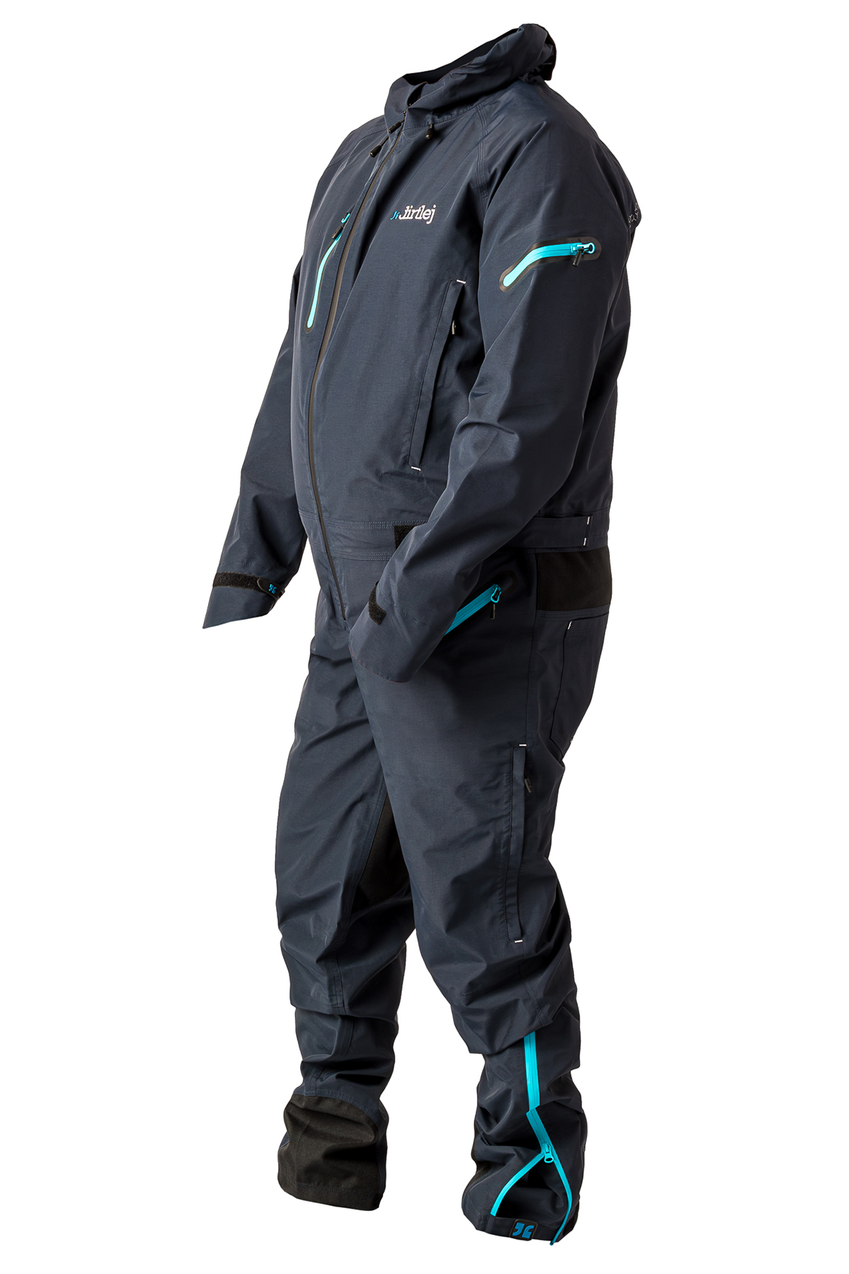 Dirtlej Dirtsuit Core Edition Loose Fit heldragt med lange ben mørkeblå
