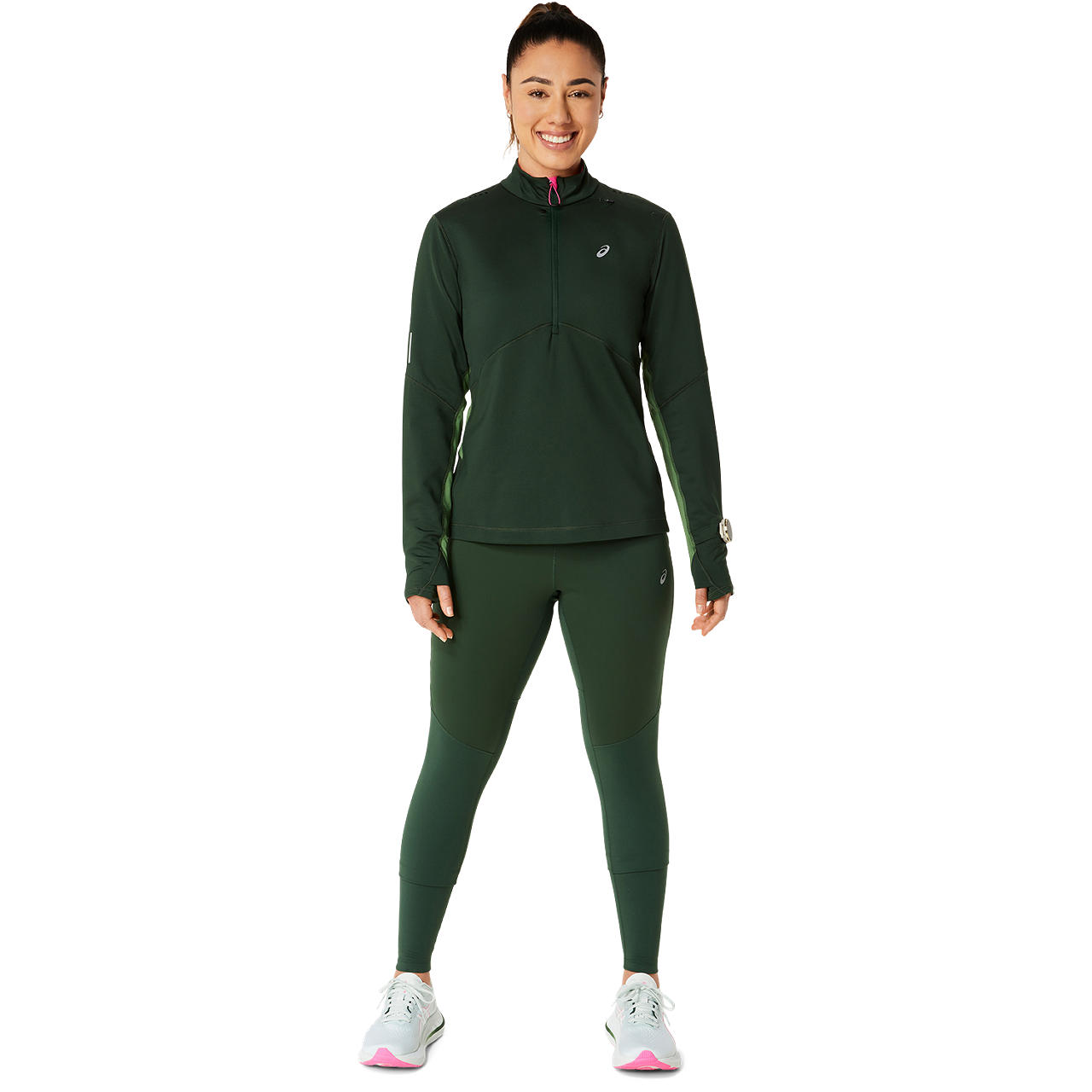 Asics WINTER RUN 1/2 ZIP MID LAYER