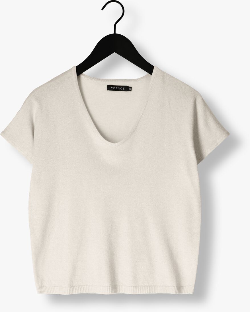 YDENCE gebroken wit ydence t-shirt knitted top sammy