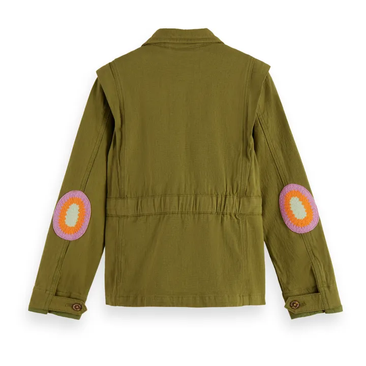 Scotch & Soda Veste Festival | Vert kaki