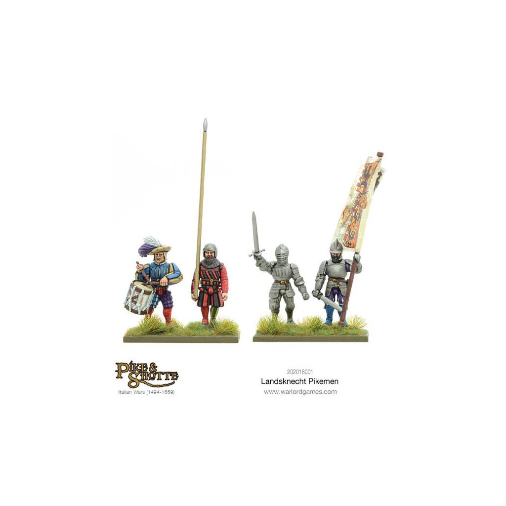 Pike & Shotte - Landsknechts Pikemen